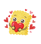 Q Instant Noodles-Interested in me？（個別スタンプ：36）