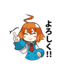 でんがく 電子広告デザイン専門学生（個別スタンプ：8）