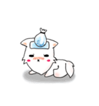 White Shuai Shuai(Momo)（個別スタンプ：1）