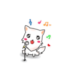 White Shuai Shuai(Momo)（個別スタンプ：18）