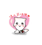White Shuai Shuai(Momo)（個別スタンプ：21）