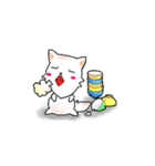 White Shuai Shuai(Momo)（個別スタンプ：27）