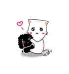 White Shuai Shuai(Momo)（個別スタンプ：40）