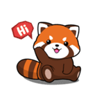 Kurimo: Red Panda (Lesser Panda)（個別スタンプ：1）