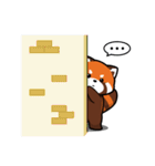 Kurimo: Red Panda (Lesser Panda)（個別スタンプ：13）