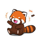 Kurimo: Red Panda (Lesser Panda)（個別スタンプ：14）