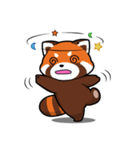 Kurimo: Red Panda (Lesser Panda)（個別スタンプ：16）