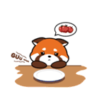 Kurimo: Red Panda (Lesser Panda)（個別スタンプ：18）