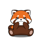 Kurimo: Red Panda (Lesser Panda)（個別スタンプ：21）