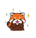 Kurimo: Red Panda (Lesser Panda)（個別スタンプ：24）