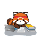 Kurimo: Red Panda (Lesser Panda)（個別スタンプ：26）