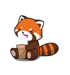 Kurimo: Red Panda (Lesser Panda)（個別スタンプ：28）