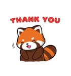 Kurimo: Red Panda (Lesser Panda)（個別スタンプ：31）