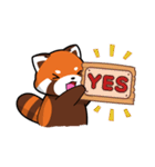 Kurimo: Red Panda (Lesser Panda)（個別スタンプ：32）