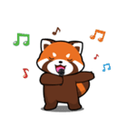 Kurimo: Red Panda (Lesser Panda)（個別スタンプ：33）