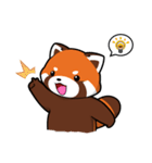 Kurimo: Red Panda (Lesser Panda)（個別スタンプ：36）