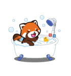 Kurimo: Red Panda (Lesser Panda)（個別スタンプ：37）