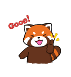 Kurimo: Red Panda (Lesser Panda)（個別スタンプ：40）