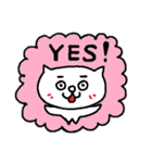 まゆにゃんこ 1（個別スタンプ：14）
