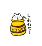 しろくまぁ。（個別スタンプ：25）
