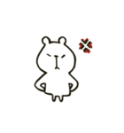 しろくまぁ。（個別スタンプ：28）