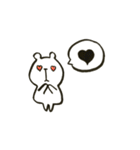 しろくまぁ。（個別スタンプ：40）