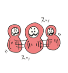 ダダダダだるま（個別スタンプ：3）