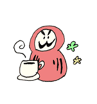 ダダダダだるま（個別スタンプ：21）