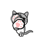 Little cotton candy cat（個別スタンプ：4）