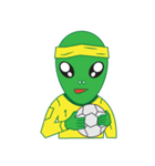 The Green Alien（個別スタンプ：2）