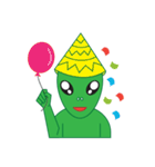 The Green Alien（個別スタンプ：3）