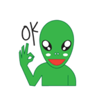 The Green Alien（個別スタンプ：7）