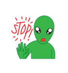 The Green Alien（個別スタンプ：8）