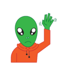 The Green Alien（個別スタンプ：9）