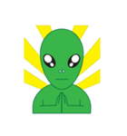 The Green Alien（個別スタンプ：10）