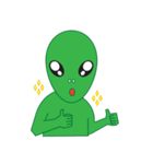 The Green Alien（個別スタンプ：13）