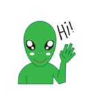 The Green Alien（個別スタンプ：14）