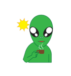 The Green Alien（個別スタンプ：15）