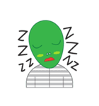 The Green Alien（個別スタンプ：16）