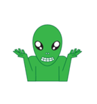 The Green Alien（個別スタンプ：21）