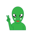 The Green Alien（個別スタンプ：22）