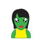 The Green Alien（個別スタンプ：26）