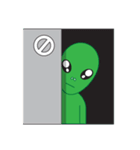 The Green Alien（個別スタンプ：33）