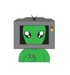 The Green Alien（個別スタンプ：34）