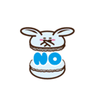 マカロンうさぎ（個別スタンプ：2）