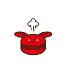 マカロンうさぎ（個別スタンプ：13）
