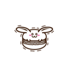 マカロンうさぎ（個別スタンプ：27）