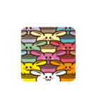 マカロンうさぎ（個別スタンプ：40）