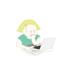 I'm not fat. Ver.Thai（個別スタンプ：34）