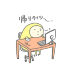 つぶやきタイツさん（個別スタンプ：1）